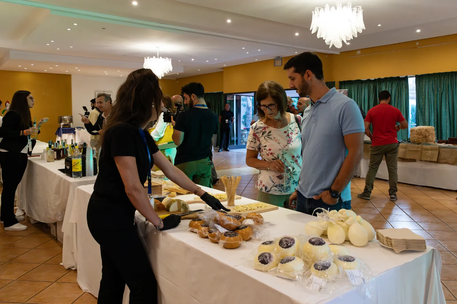 Esposizione delle eccellenze gastronomiche siciliane
