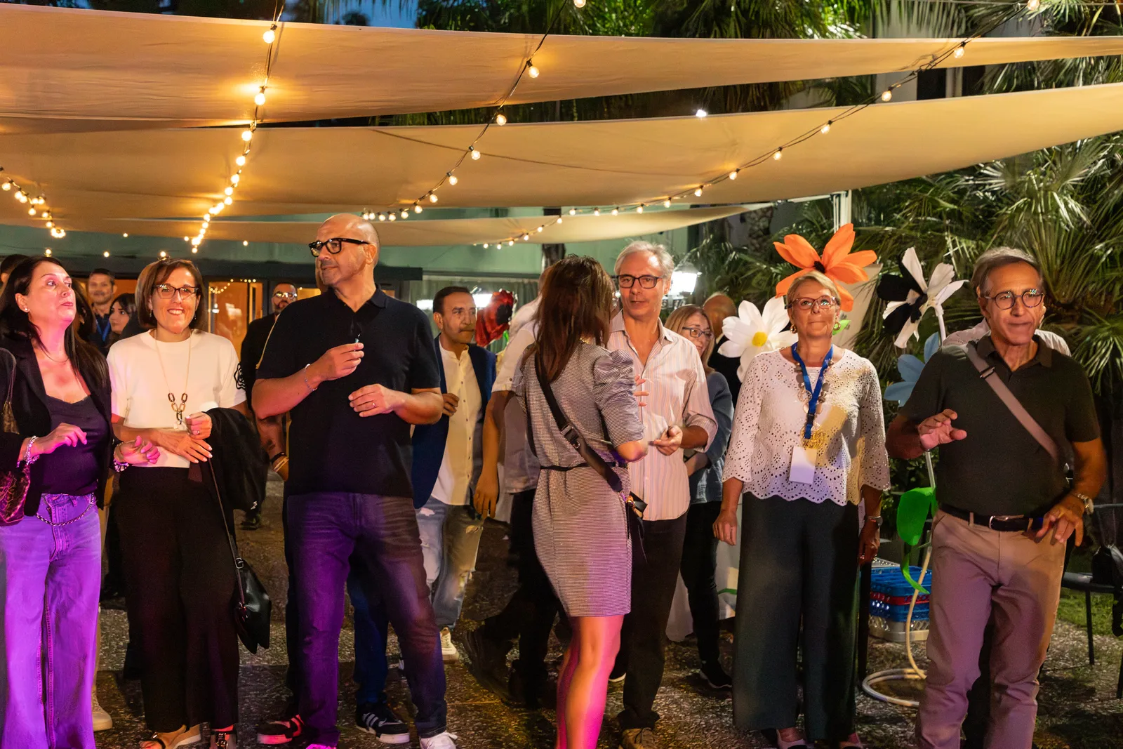 Il pubblico di Gustando Sicilia durante la serata